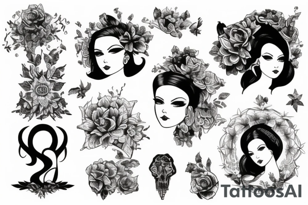 Викинг tattoo idea