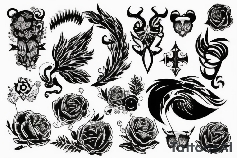 Викинг tattoo idea