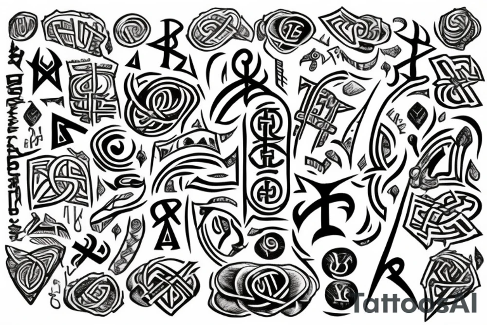 runes tattoo idea