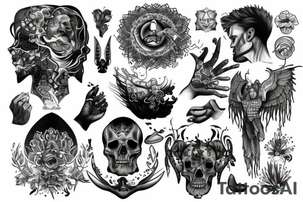 god is one tattoo idea