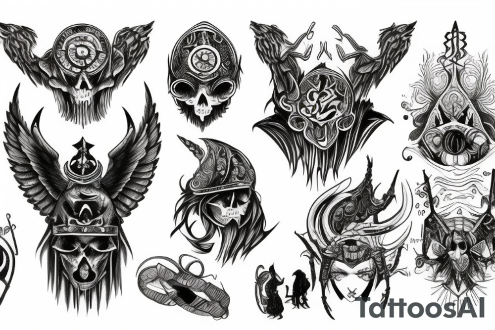 Valhalla tattoo idea