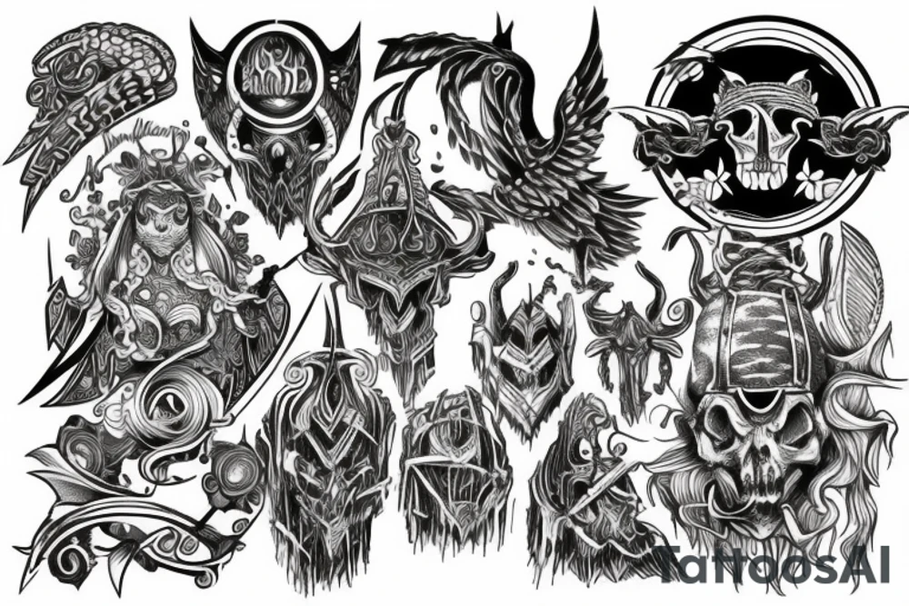 Valhalla tattoo idea