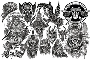 Valhalla tattoo idea