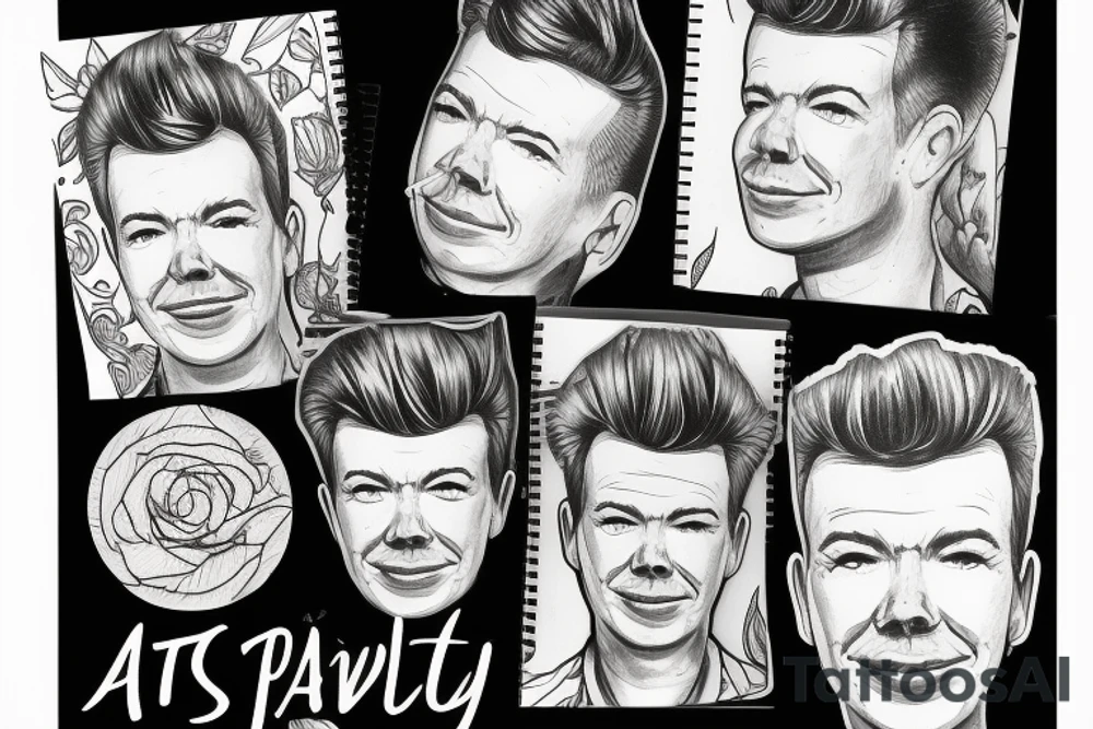 Rick Astley tattoo idea