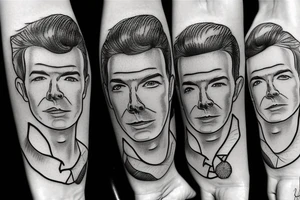 Rick Astley tattoo idea