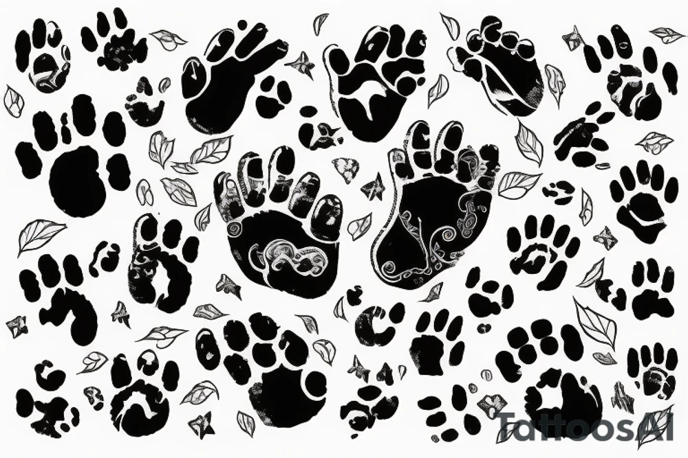 Cat Paw tattoo idea