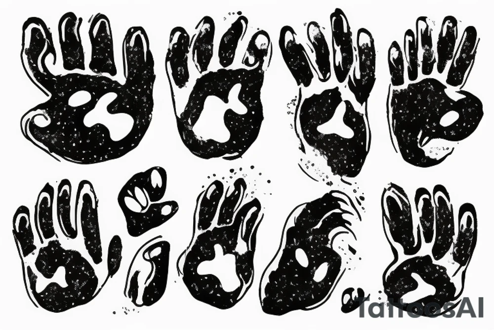 Cat Paw tattoo idea