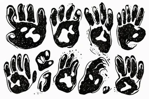 Cat Paw tattoo idea