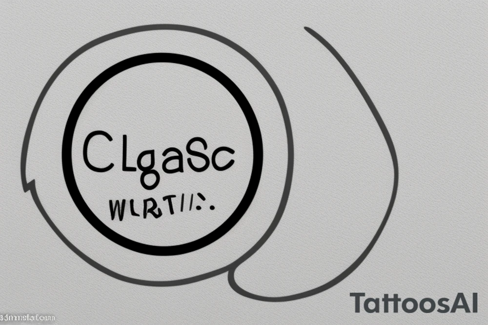 a minimalist, abstract sticker of a white business shirt. It should be with a clean and simple outline. tattoo idea