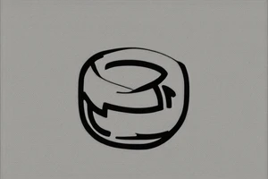 a minimalist, abstract sticker of a white business shirt. The shirt should be stylized in black and white, with a clean and simple outline. tattoo idea