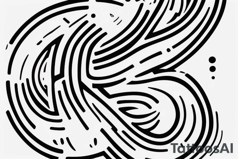 a minimalist, abstract sticker of a white business shirt. The shirt should be stylized in black and white, with a clean and simple outline. tattoo idea