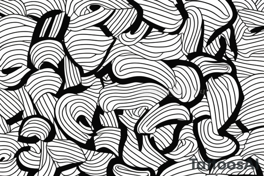 a minimalist, abstract sticker of a white business shirt. The shirt should be stylized in black and white, with a clean and simple outline. tattoo idea