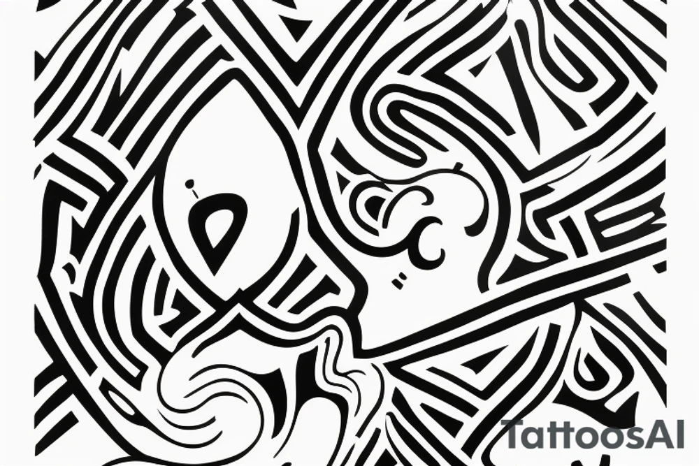 a minimalist, abstract sticker of a white business shirt. The shirt should be stylized in black and white, with a clean and simple outline. tattoo idea