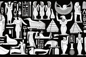 The ancient Egyptian god Shu tattoo idea