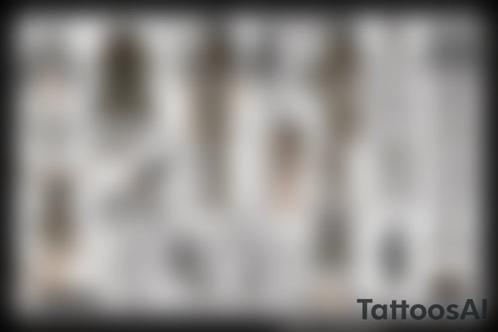 The ancient Egyptian god Shu tattoo idea