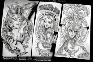 Aedra, The Elder Skrolls, Alessia's gods tattoo idea