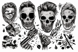 Not today tattoo idea