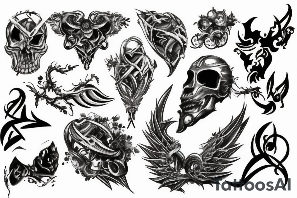 Metal tattoo idea