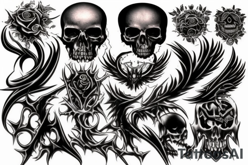 Death Metal tattoo idea