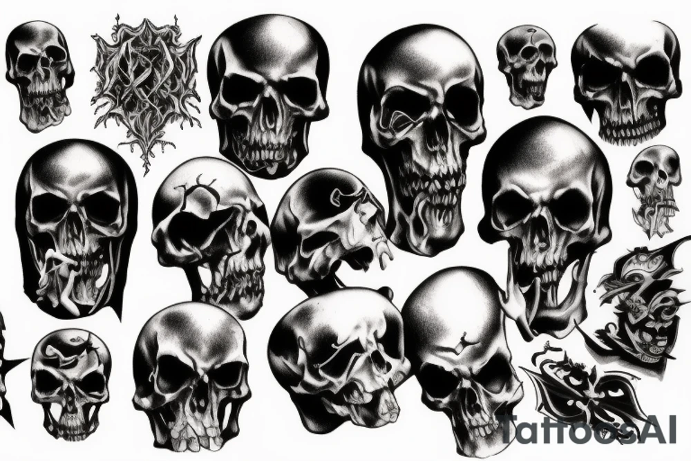Death Metal tattoo idea