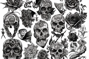 The elder skrolls tattoo idea