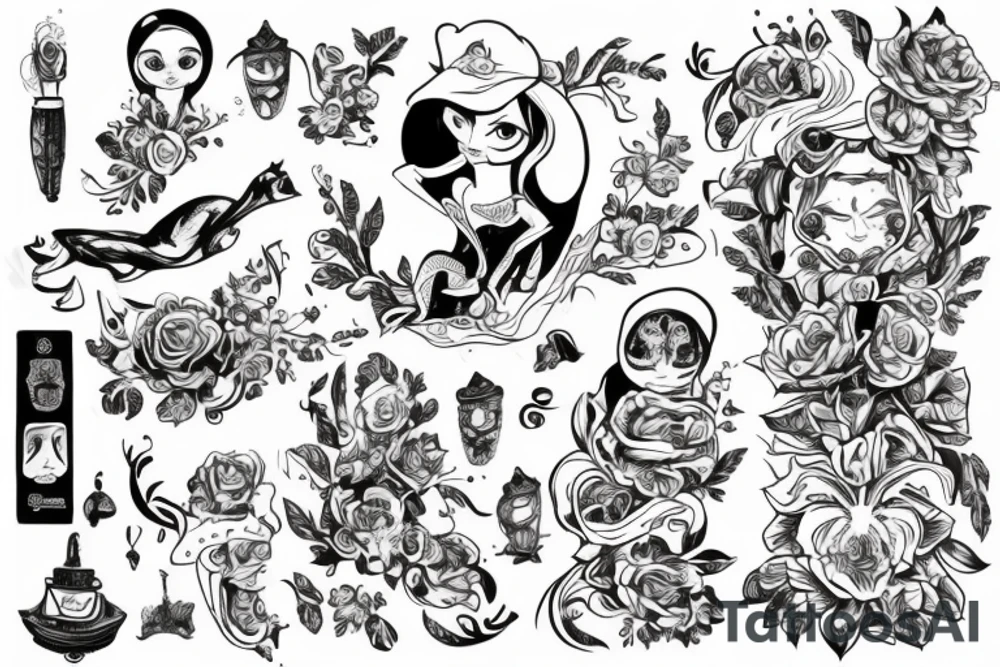 Детская рука держит маму за палец tattoo idea