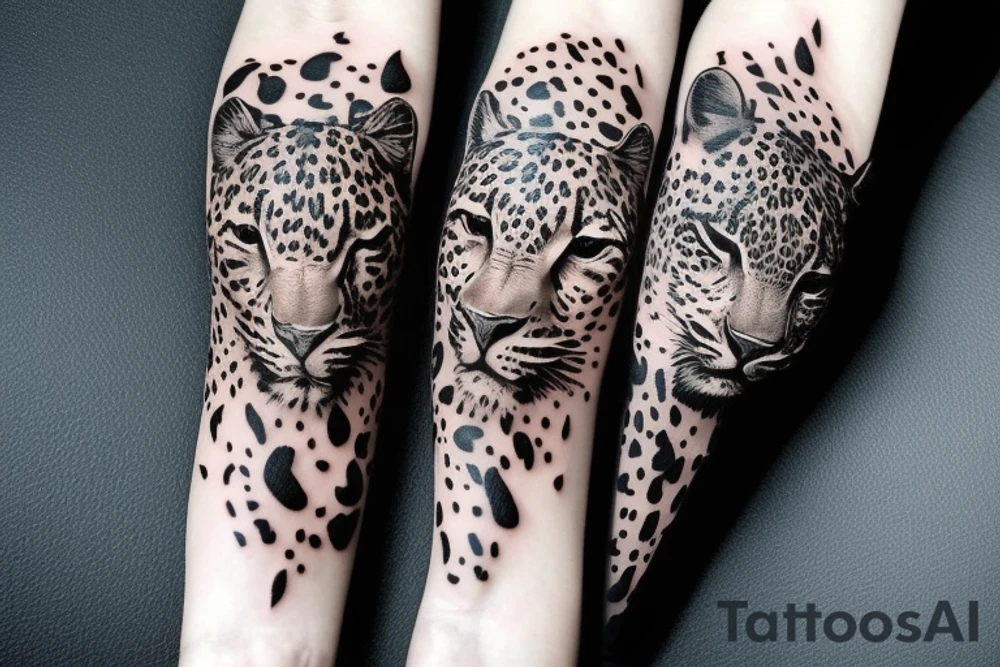 Leopard tattoo idea