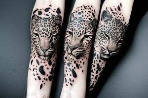 Leopard tattoo idea