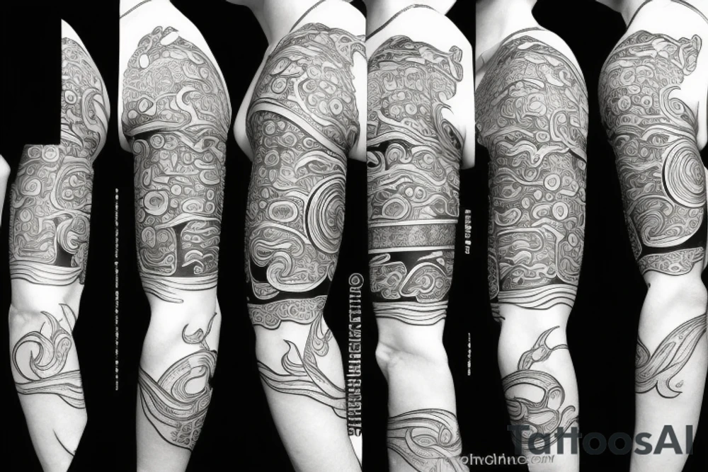 Samurai frog tattoo idea