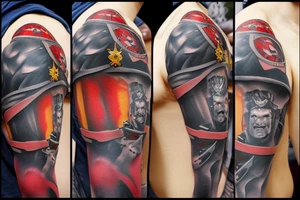 Warhammer space marine tattoo idea