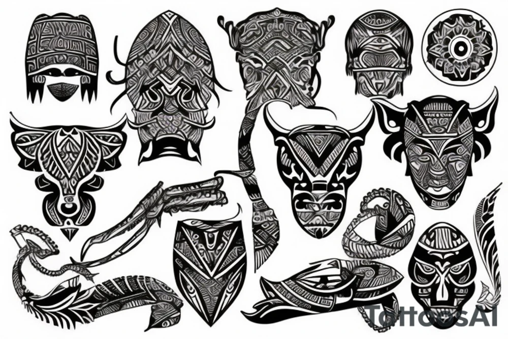 Tribal tattoo idea