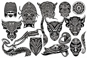 Tribal tattoo idea