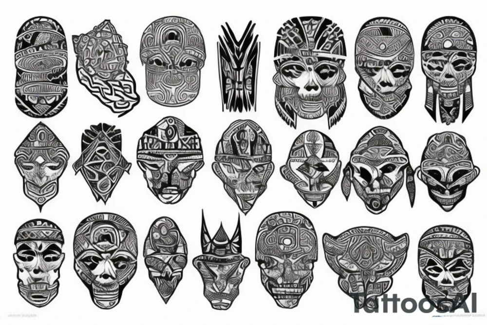 Tribal tattoo idea