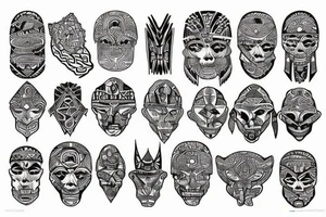 Tribal tattoo idea