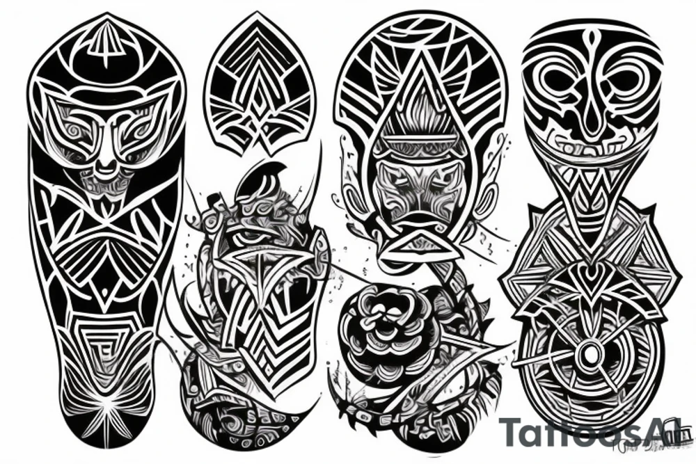 Neo tribal tattoo idea