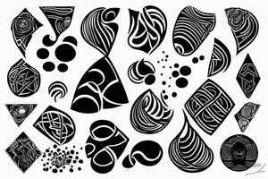 Abstraction tattoo idea