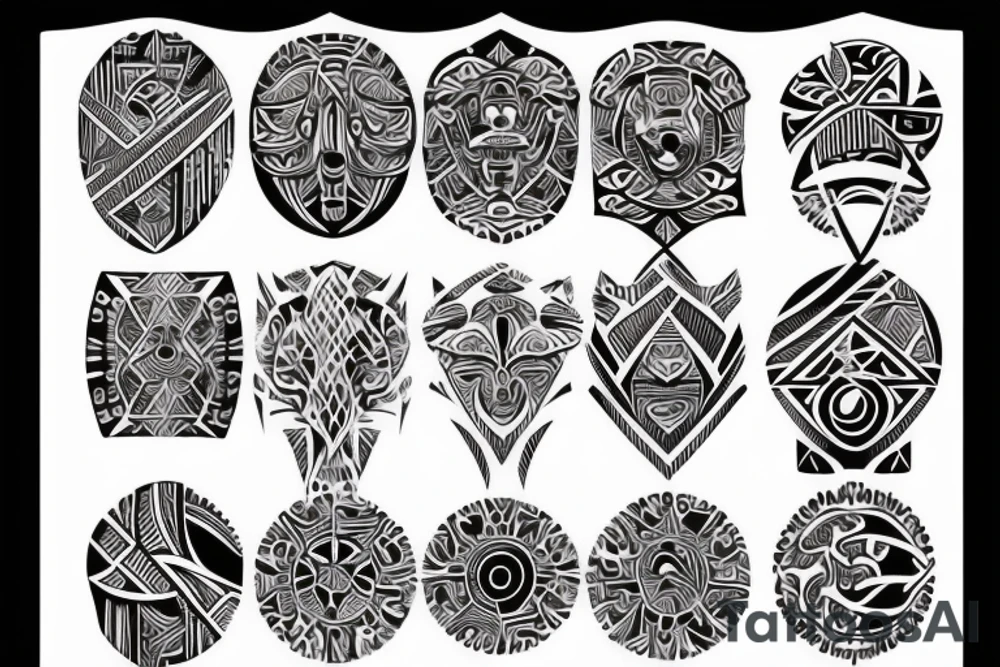 Tribal tattoo idea