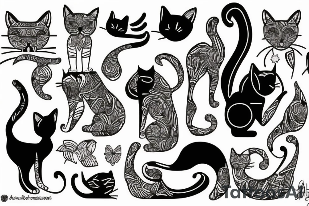 Cat sphinx tattoo idea