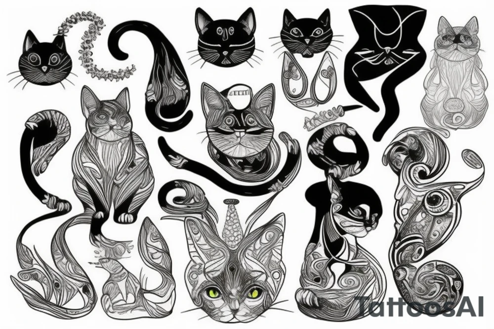 Cat sphinx tattoo idea