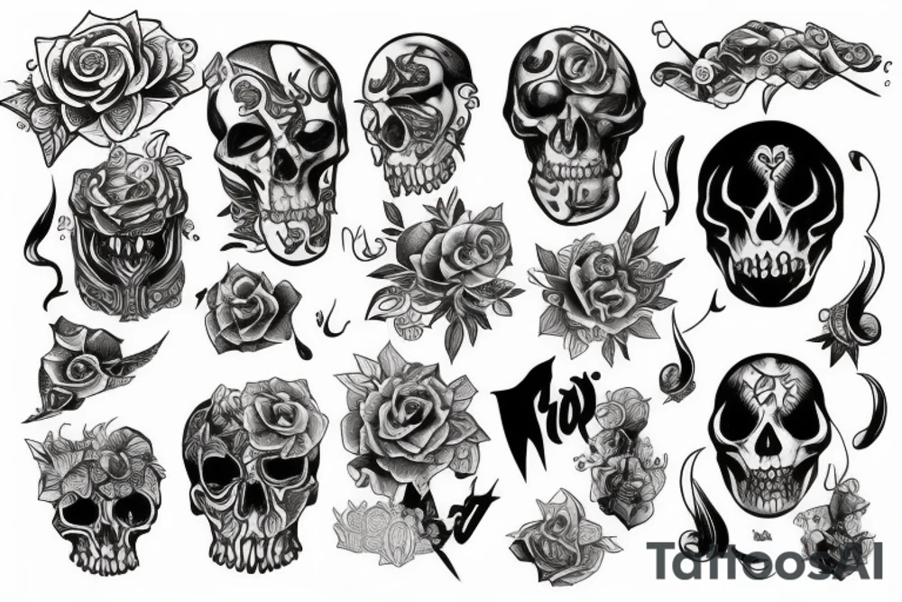black souls tattoo idea