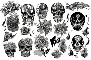 black souls tattoo idea