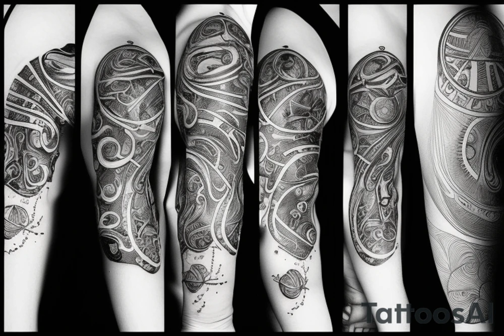 space tattoo idea