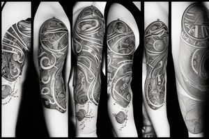 space tattoo idea