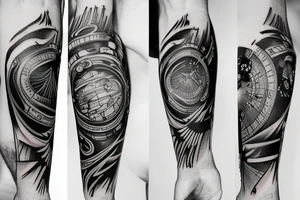 space tattoo idea