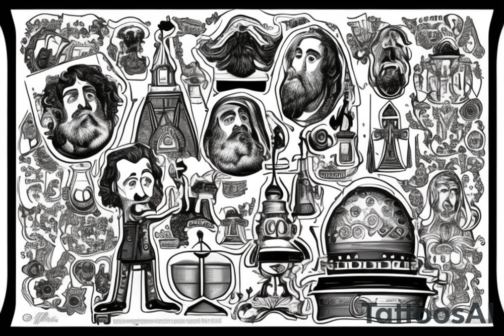 Peter the great if he was in SpongeBob tattoo idea