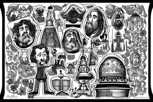 Peter the great if he was in SpongeBob tattoo idea