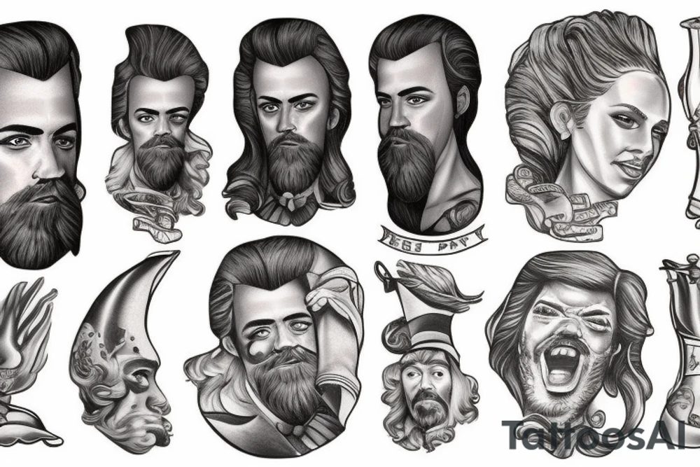 Peter the great tattoo idea