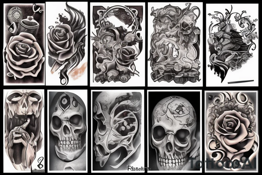 deep cave tattoo idea
