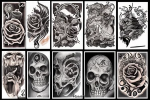deep cave tattoo idea