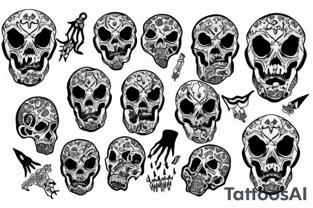 boneman tattoo idea